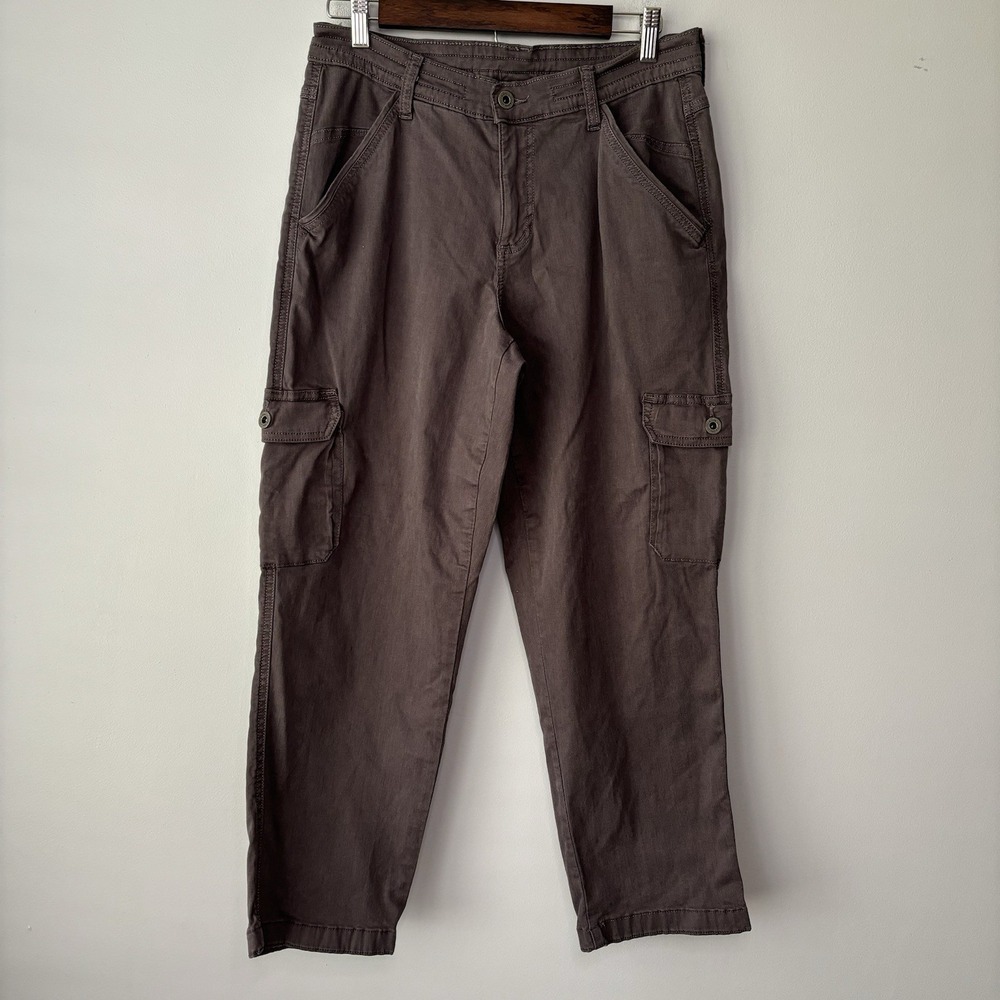 Kuhl Pants 12 Straight Cargo Gorpcore Hiking Kultivatr Crop Soft Stretch UPF50